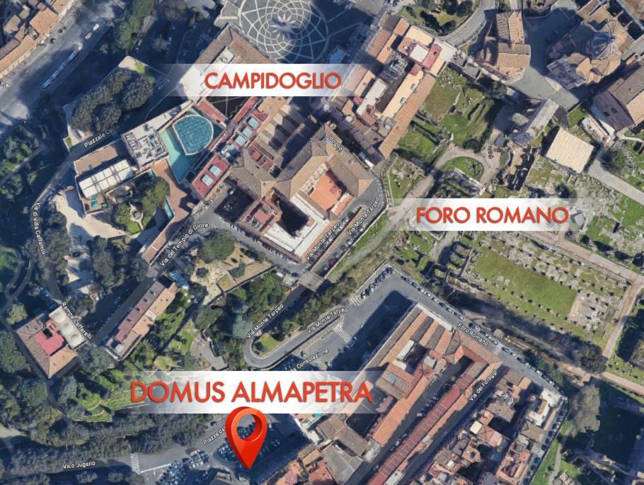 Appartement Domus Almapetra Ai Fori Imperiali à Rome Extérieur photo